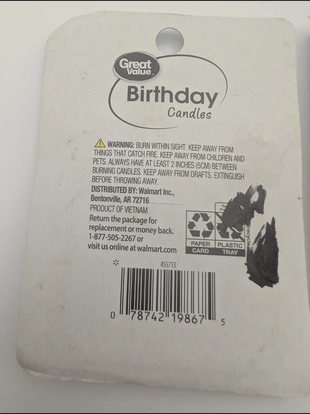 Birthday Candles - Multicolor (20 Count)